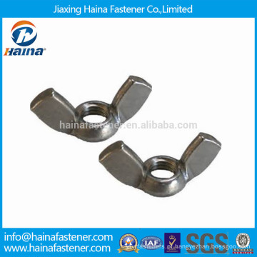 Aço Inoxidável A2-70 Asa Nuts DIN314 Feita Na China